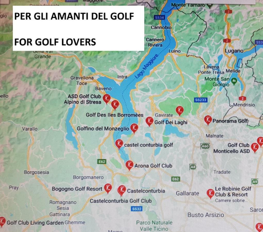 Appartamento La Casetta Arona Esterno foto